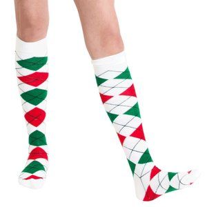 Christmas Argyle Socks